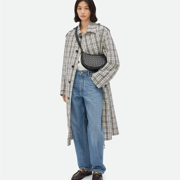 NWT Bottega Veneta Gemelli Messenger Shoulder Bag Black - Picture 2 of 13